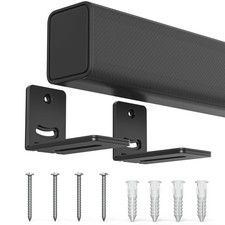USX MOUNT Soundbar Mount for Samsung, up to 30 lbs, Black