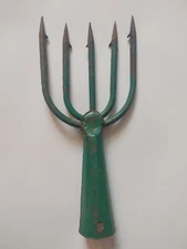 Vintage 5 Prong Frog Fish Eel Gig Spear Fishing 6.5in x 3in Made In Japan