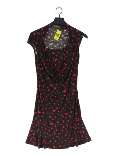 McQ, McQ A-Line Midi Dress S in Black