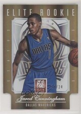 2012-13 Elite Elite Rookie Status Gold Die-Cut 19/24 Jared Cunningham #275 0nr3