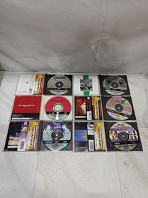 Eight 6738 Sega Saturn Software 18 Pieces Bulk Sale
