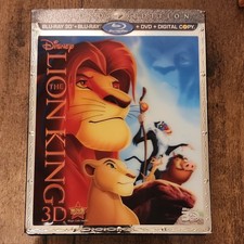 Disney The Lion King Diamond Edition Blu-ray 3D/Blu-ray/DVD/Digital Copy Combo