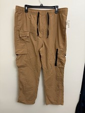 NWT Men's Aeropostale Y2K Utility Brown Cargo Pants Preppy Size XL