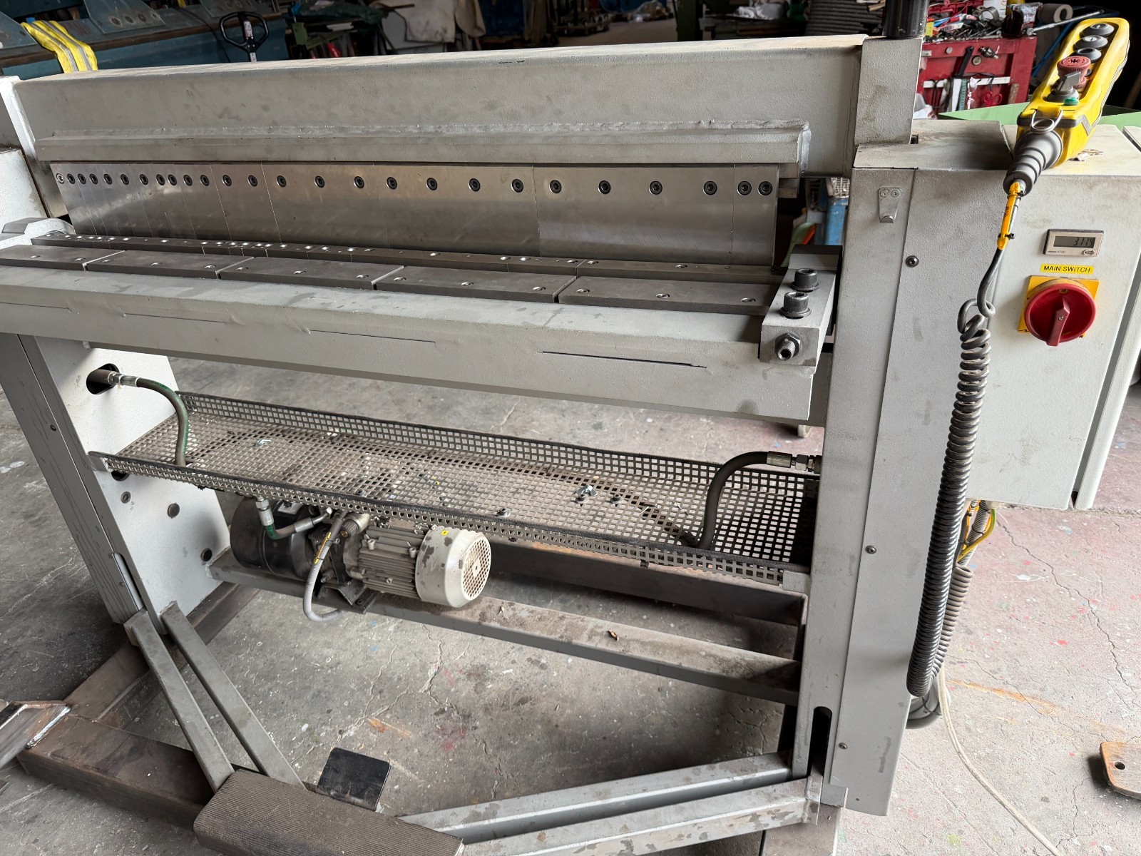 Abkantbank  4 fach segmentiert 1270 mm * 3mm  netto 7554 &euro; wie Schechtl Schr&ouml;der