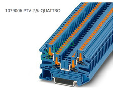 50PCS Phoenix Contact 1079006 PTV 2,5-QUATTRO straight through terminal block