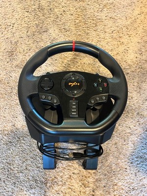 PXN V900 Gaming Race Steering Wheel Pedals 270/900° For PS4 PS3 PC XBOX Switch