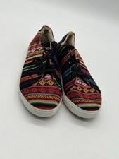 Inkkas 2015 Men s Sz 9 Women s Sz 11 Black Spectrum Lowtop Handmade Sneakers