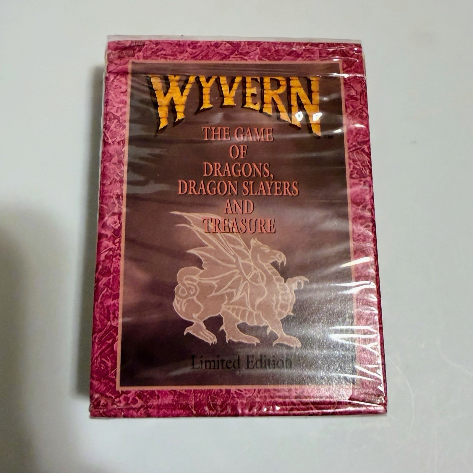 Wyvern Game of Dragons Dragon Slayers Treasure Starter Deck Factory Sealed 1994