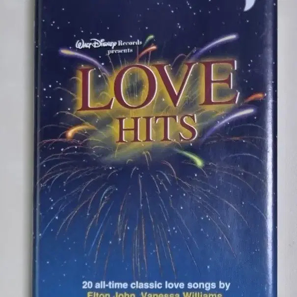 Disney Love Hits Cassette Tape Lightly Used Music Album