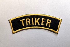 TRIKER EMBROIDERD CLOTH BADGE SHOULDER TITLE
