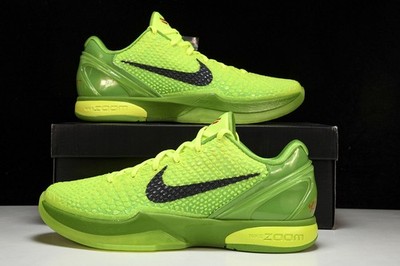 NK Zoom Kobe 6 Protro Grinch 2020 Green Reverse CW2190-300 Men's