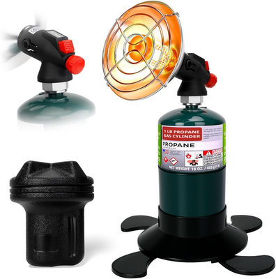 #ad Portable Propane Heater for Camping Cordless Outdoor Heater with Foldable Tank $55.99