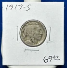 1917-S Buffalo Nickel - Higher Grade - Very Good Devices