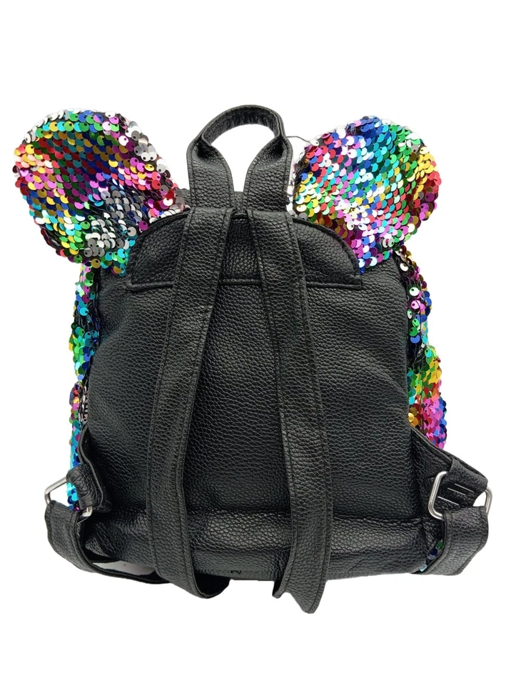 JINGPIN Sac à dos mini Moyen Dames Sac à dos jaune primevère-bleu-rose - Photo 2/4