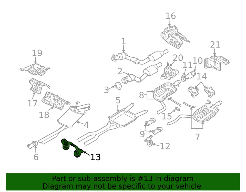 Soporte silenciador escape original Audi 8E0-253-144-AJ Foto 2 de 3
