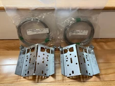 Bottom Brackets and Garage Door Torsion Cables for 8 FT Doors