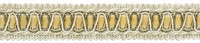 Gimp Bortenband Style# 100HG Farb# 4001 White Sands (1 Yard)