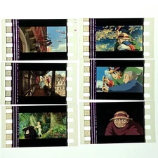 Howl's Moving Castle Sophie Howl Single Frame 35mm Film Cell Strip 6pc Lot C8