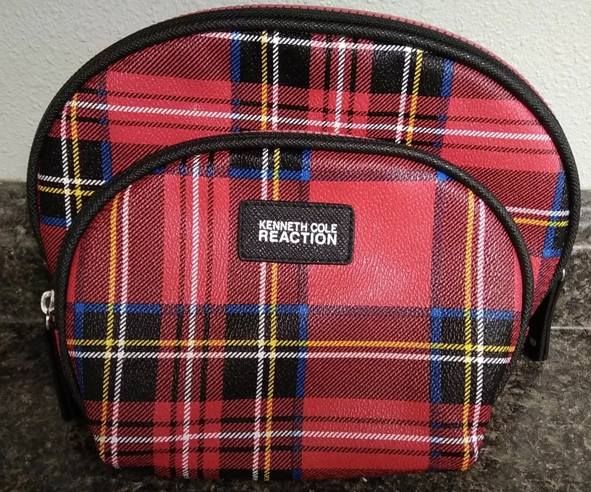 Kenneth Cole Reaction 2 Piece Makeup Bag Cosmetic Bag Set eBay