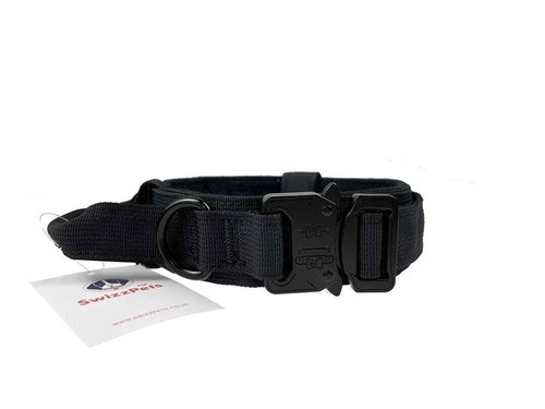 COLLAR DE PERRO GRANDE K9 MILITAR TÁCTICO COLLAR DE ENTRENAMIENTO DE PERRO PESADO RESISTENTE GRUESO - Imagen 31 de 50