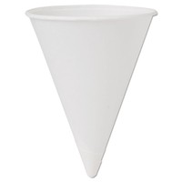 Solo Cup Company Cone Water Cups Cold Paper 4oz White 200/bag 25 Bags/carton on sale Solo Cup Company Cone Water Cups Cold Paper 4oz White 200/bag 25 Bags/carton on sale