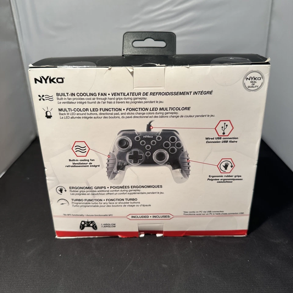 Nyko Air Glow Wired USB Controller for Nintendo Switch/PS3/PC - Image 2 of 3
