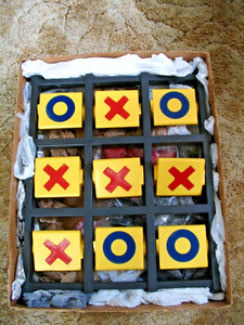 Vintage 1969 Ideal Toss Across Beanbag Game