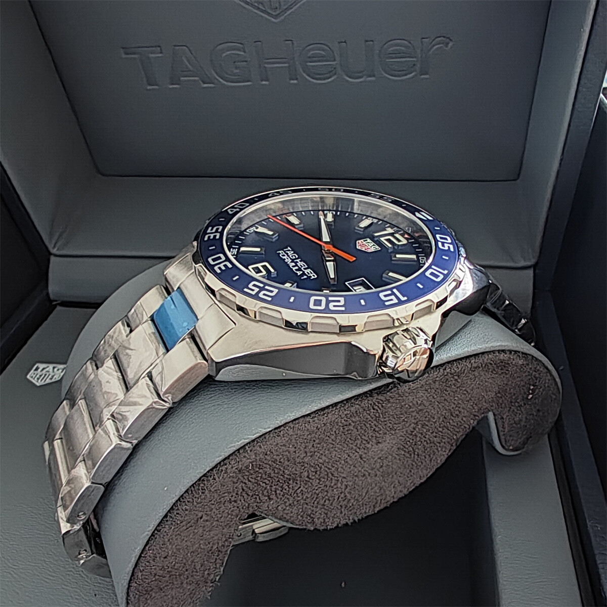 Tag Heuer Formula 1 Blue Sunray Dial SSteel Men's Watch WAZ1010.BA0842