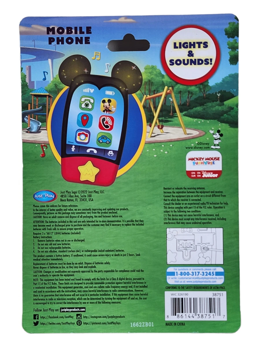 Mickey mouse toy cell cheap phone