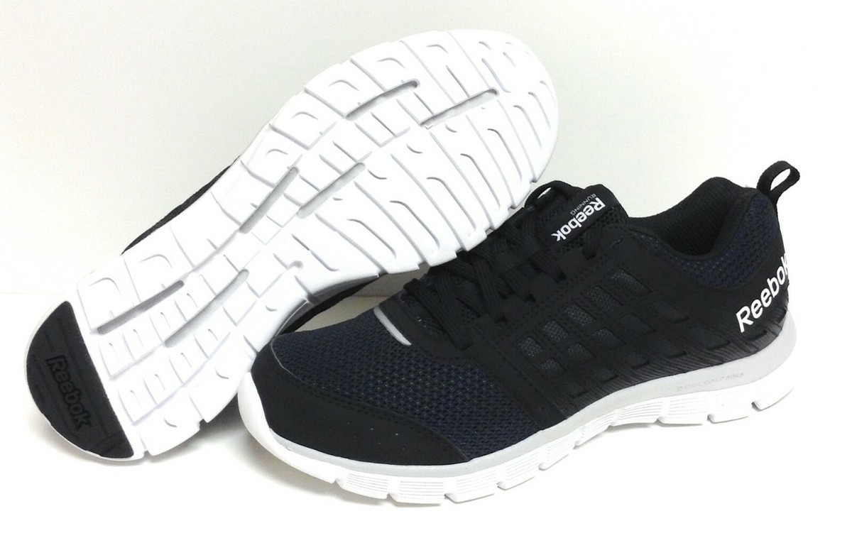 写真 Mens Reebok Z Dual Ride M43460 Black Gravel White Sneakers Shoes