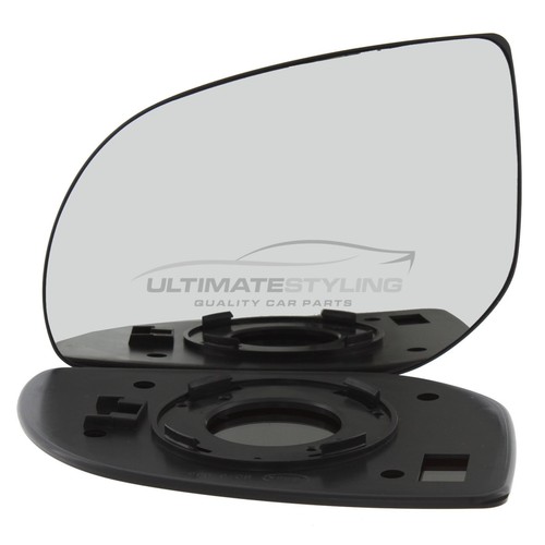 Wing Mirror Glass Fits Hyundai i10 20112014 NonHeated Convex