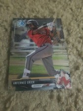 ANFERNEE GRIER 2017 BOWMAN DRAFT CARD BDC-99 DIAMONDBACKS (PROSPECT CHROME)
