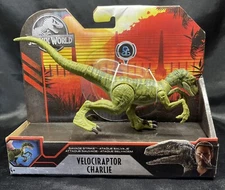 VELOCIRAPTOR CHARLIE - Jurassic World Park Dinosaur Raptor Savage Strike