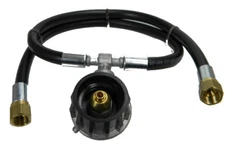 Charmglow Gas Grill  21" Dual LP Propane Regulator & Two Hoses QCC1 New