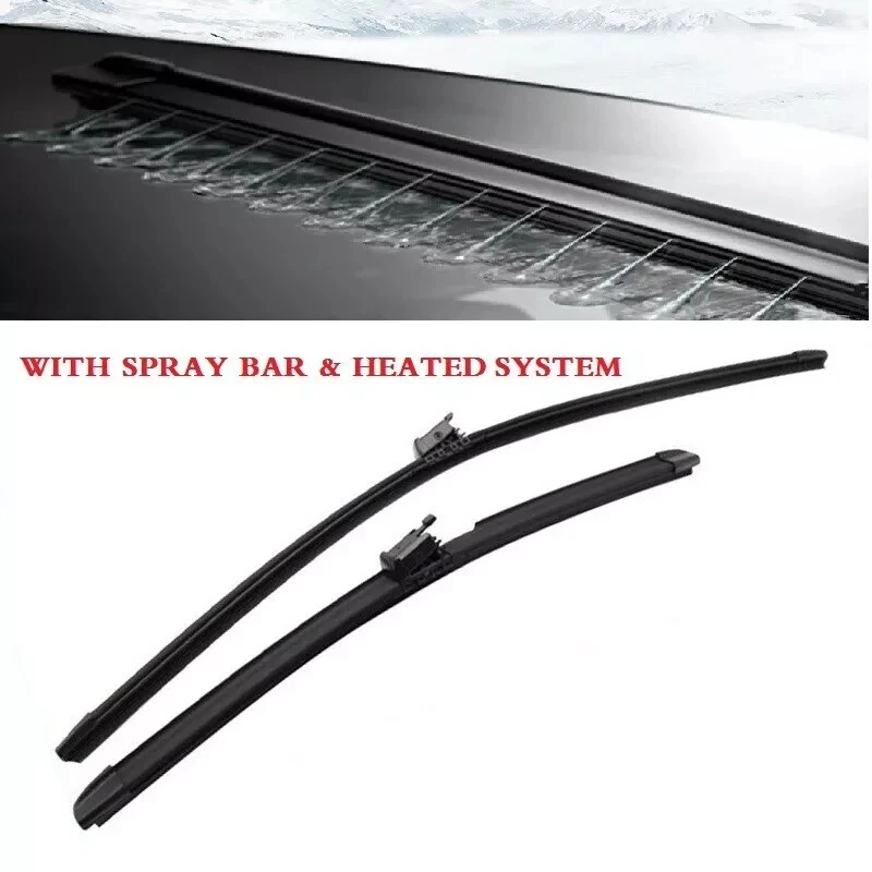 OEM MERCEDES BENZ S W223 FRONT WINDSHIELD WIPER BLADES SET LHD A2238240000 - Image 4 of 4