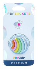 PopSockets Premium Stitched Rainbow Swappable Top PopSocket Pop Socket PopGrip