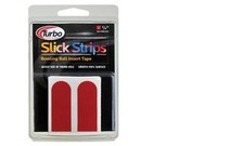 2 PACK 60 Pieces -Turbo Slick Strips 3/4" RED Smooth Bowling Tape Pack