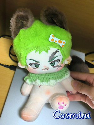ONE PIECE Zoro 20cm Plush Doll Stuffed Pillow Dress up Stuffed Toy