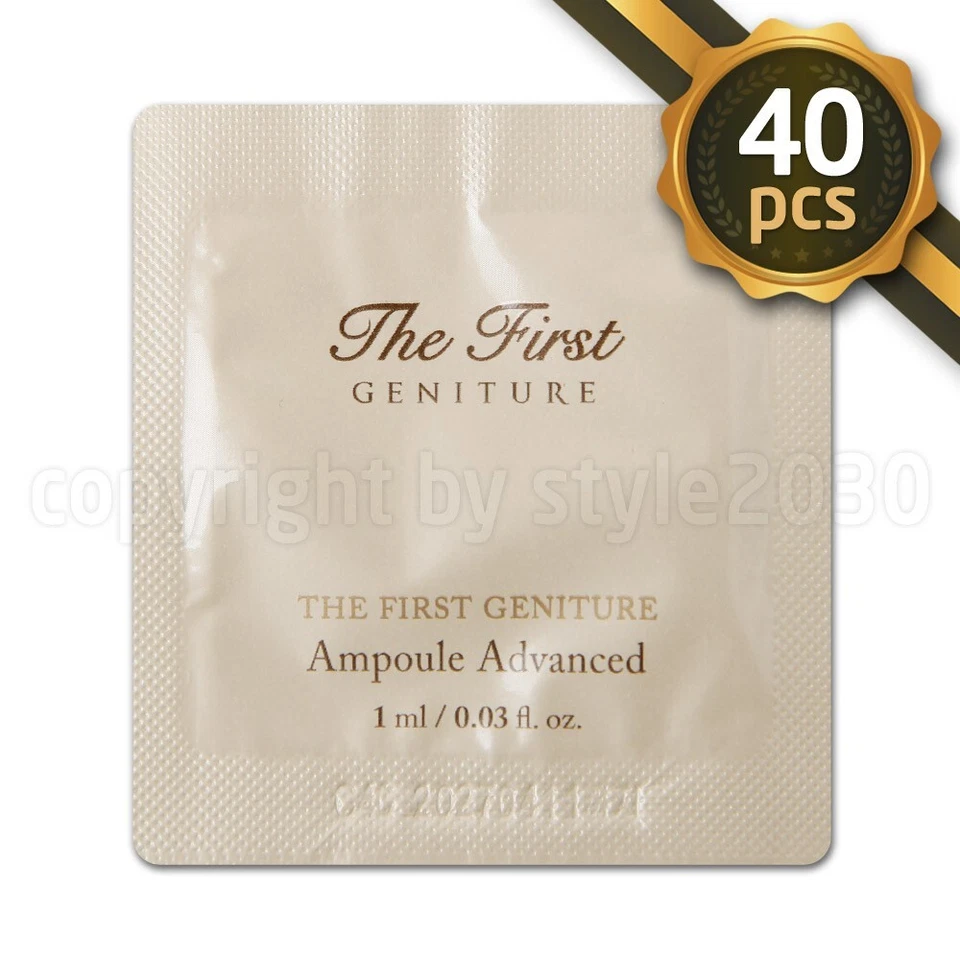 O HUI The First Geniture Ampulle Advanced 1ml x 40 Stück Anti Aging Neueste OHUI