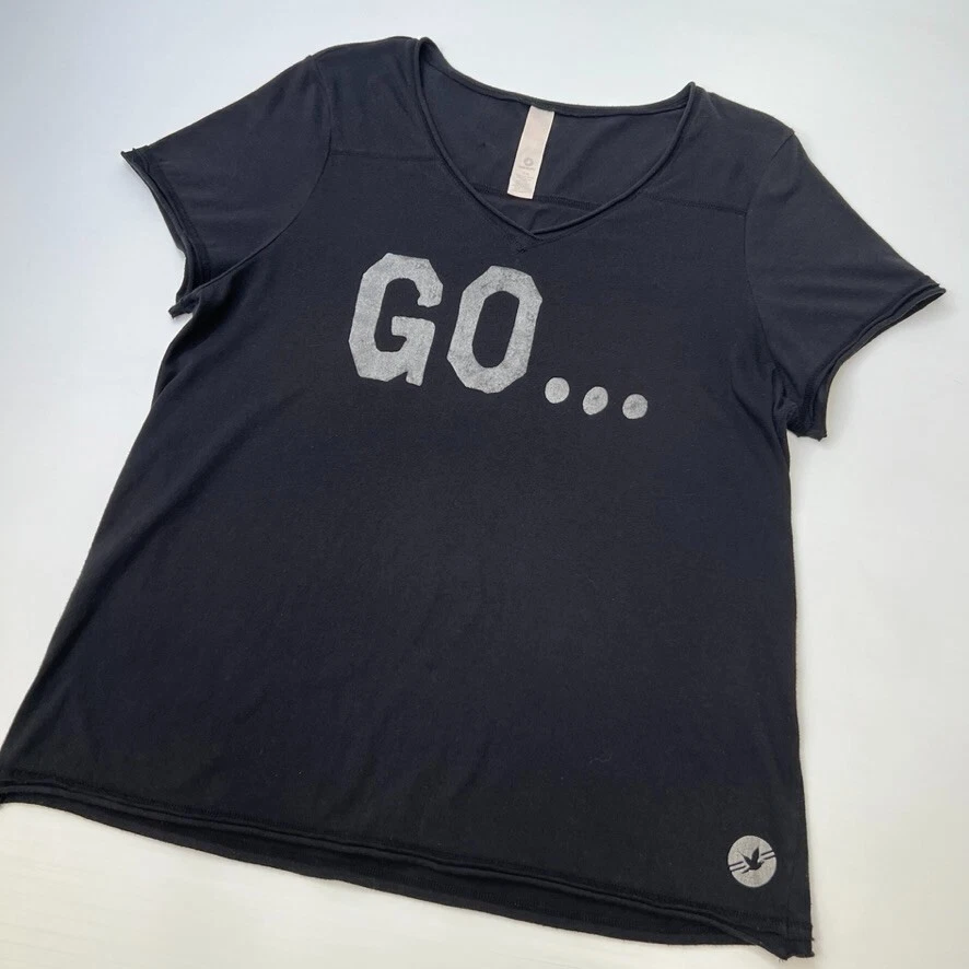 Camisa American Eagle Mujer Extra Grande Go The Distance Ajuste Aerie Correr Gimnasio Core Go Foto 2 de 4