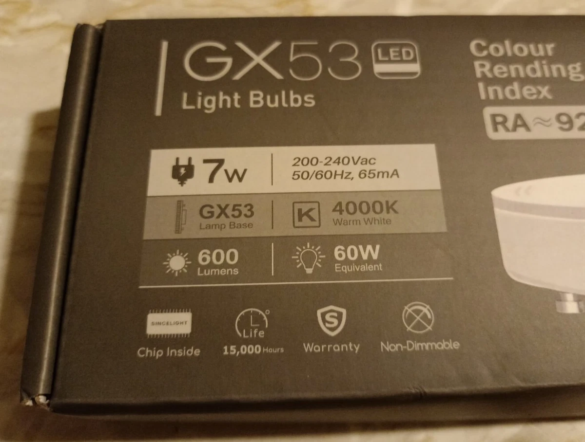Gx53 2024 7w 4000k