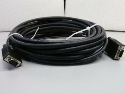 VGA Cable Low Voltage Male To Male Computer / Monitor / Projector 25' ft. Cable