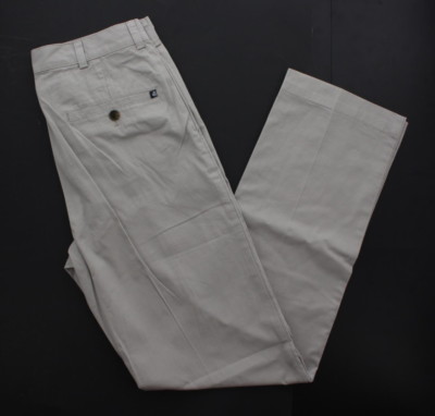 Brooks Brothers 346 Dress Pants,  Men's Flat Front Cotton Pants, Straight Leg