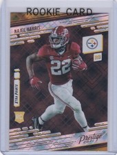 NAJEE HARRIS ROOKIE CARD 2021 Prestige XTRA POINTS VARIATION Football STEELER RC