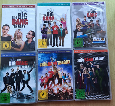 The Big Bang Theory Staffel 1 - 6 DVD deutsch