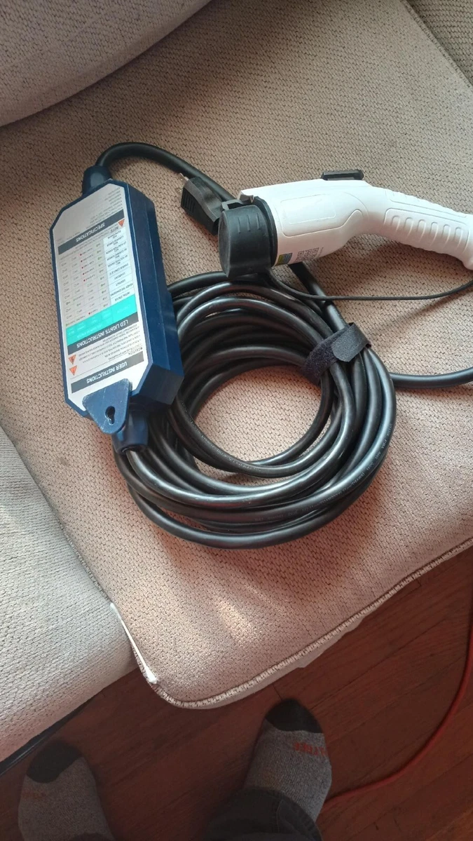Level 2 Electric Car Charger EV 120 220 Volt Leaf Bolt J1772 10