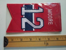 * MONTREAL CANADIENS RETIRED JERSEY BANNER DICKIE MOORE NO.12 NHL HOCKEY HABS *