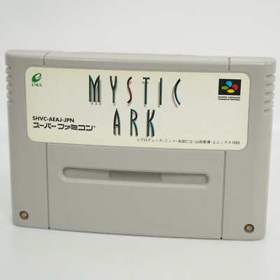 Super Famicom MYSTIC ARK Nintendo Cartridge Only sfc