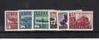 Österreich Nr. 639-641, 646-648, **