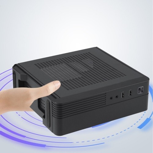 MX02 Mała obudowa komputera Mini ITX Obudowa HTPC PC Obudowa do obudowy komputera stacjonarnego - Zdjęcie 6 z 8